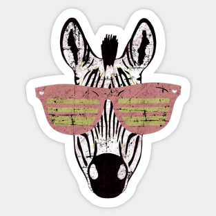 zebra africa cartoon funny Sticker